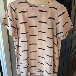 Madewell t-shirt blouse